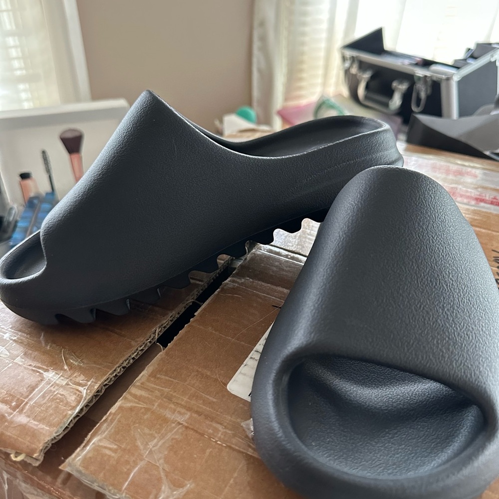 adidas Black Slide Sandals